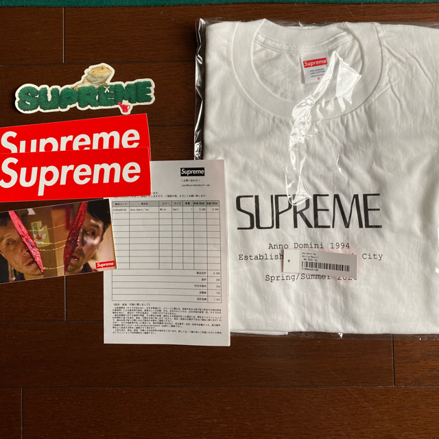 Supreme(シュプリーム)のsupreme anno domini Tee  Sサイズ メンズのトップス(Tシャツ/カットソー(半袖/袖なし))の商品写真