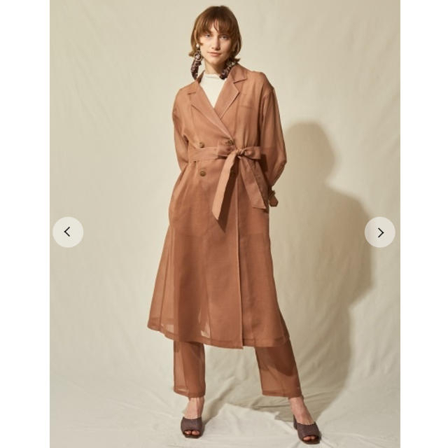 ポイント2倍 定価20900円◇Lily Brown シアートレンチ - トレンチコート