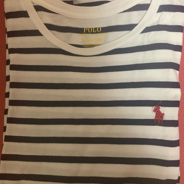 POLO RALPH LAUREN(ポロラルフローレン)のポロラルフローレン　レディースボーダーTシャツ レディースのトップス(Tシャツ(半袖/袖なし))の商品写真