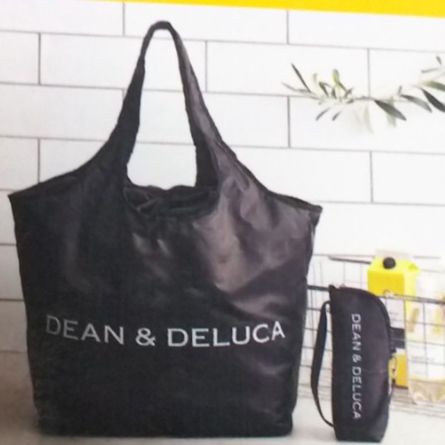 DEAN & DELUCA(ディーンアンドデルーカ)のグロウ８月号付録 レジかごバッグ& 保冷ボトルケース レディースのバッグ(エコバッグ)の商品写真