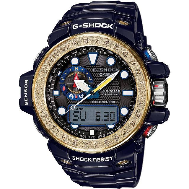 カシオ G-SHOCKガルフマスター 電波ソーラー GWN-1000F-2ADR