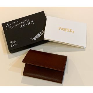 ［新品］廃盤 旧PRESSo モカ(財布)