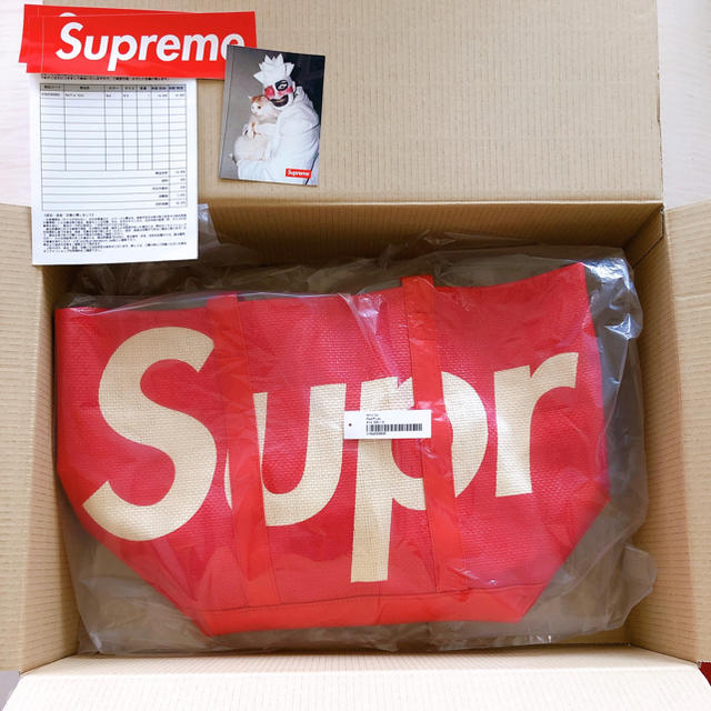 Supreme Raffia Tote