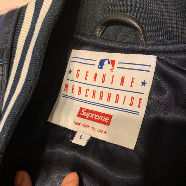 Supreme - NY×supremeコラボレザースタジャンの通販 by なっきー's ...