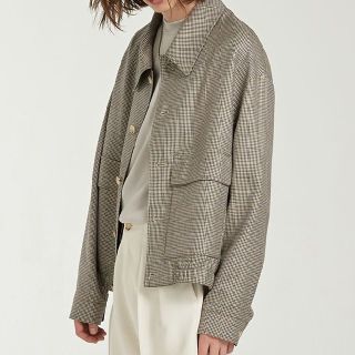 ユニクロ(UNIQLO)のリドムGUN CLUB CHECK BLOUSONサイズMガングラブチェックブル(ブルゾン)