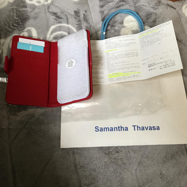 Samantha Thavasa(サマンサタバサ)のサマンサ リュール iPhoneケース(iPhone6.6s.7.8) スマホ/家電/カメラのスマホアクセサリー(iPhoneケース)の商品写真