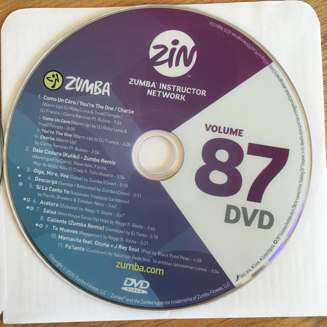 ZIN87 CD&DVDセット