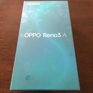 アンドロイド(ANDROID)の専用/OPPO Reno3 A 新品未使用未開封/白黒2台で(スマートフォン本体)