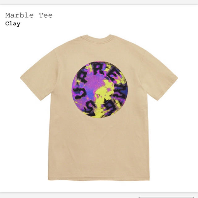 supreme marble tee