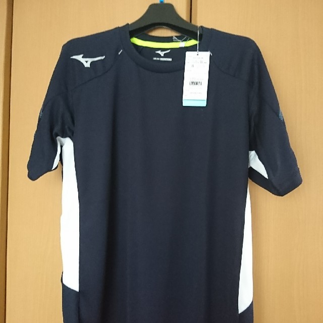 MIZUNO(ミズノ)の【まりくり0102様専用】ミズノ☆Tシャツ☆L☆ネイビー メンズのトップス(Tシャツ/カットソー(半袖/袖なし))の商品写真