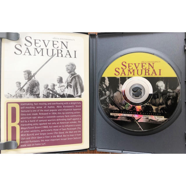 DVD seven samurai 輸入版