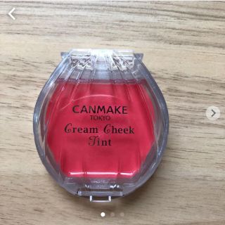 キャンメイク(CANMAKE)のキャンメイク クリームチーク ティント No.01 フレッシュポップメロン(チーク)