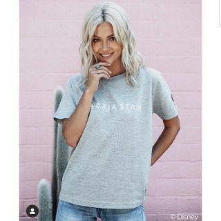 アリシアスタン(ALEXIA STAM)のM様専用ALEXA STAM アリシアスタンサーフミッキーTシャツ グレー 新品(Tシャツ(半袖/袖なし))