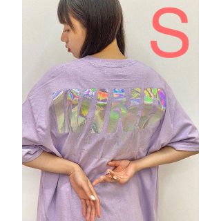 【新品】WIND AND SEA LOGO T-SHIRT PURPLE S(Tシャツ/カットソー(半袖/袖なし))