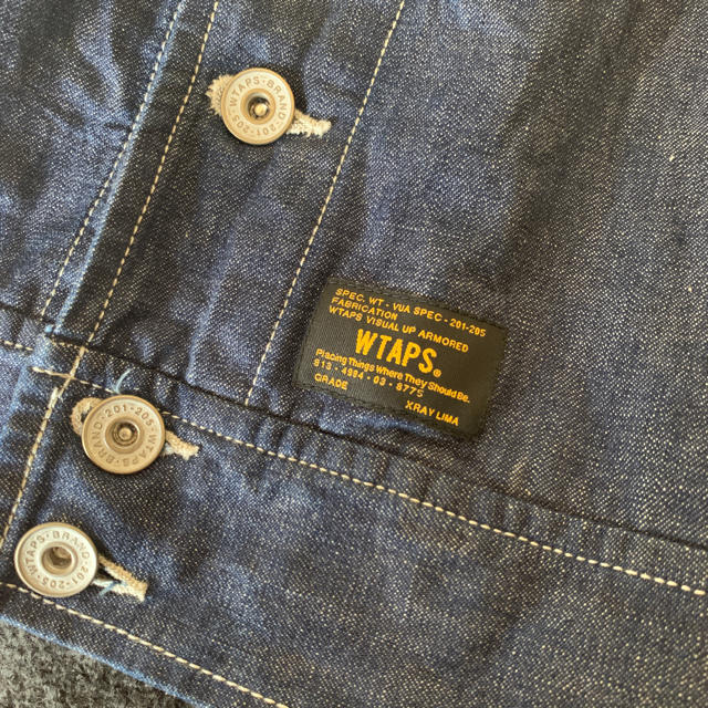 W)taps(ダブルタップス)の12AW WTAPS DECK Denim Jacket XL メンズのジャケット/アウター(Gジャン/デニムジャケット)の商品写真