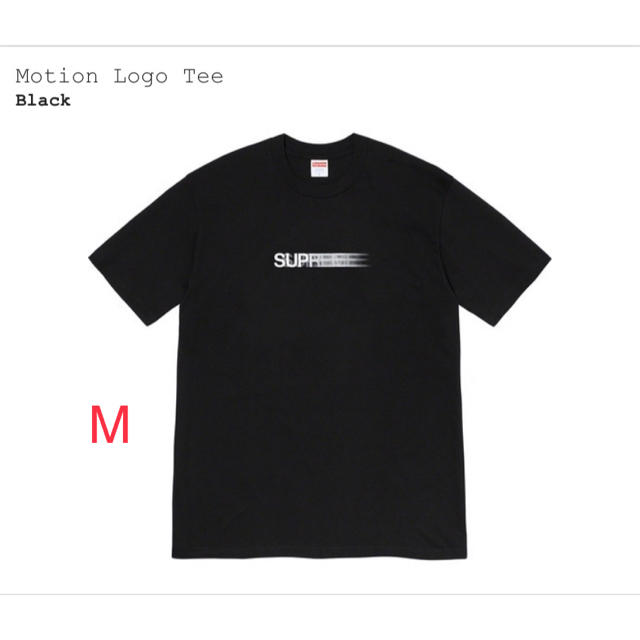 Supreme Motion Logo Tee  Black Lサイズ