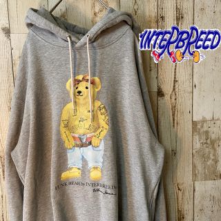 ポロラルフローレン(POLO RALPH LAUREN)の90's 希少　Interbreed 2pacコラボ　ヘビーウエイト　パーカー(パーカー)