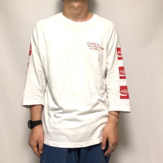 シップス(SHIPS)のシップス ジェットブルー　コカコーラ　Tシャツ　カットソー  メンズ(Tシャツ/カットソー(半袖/袖なし))