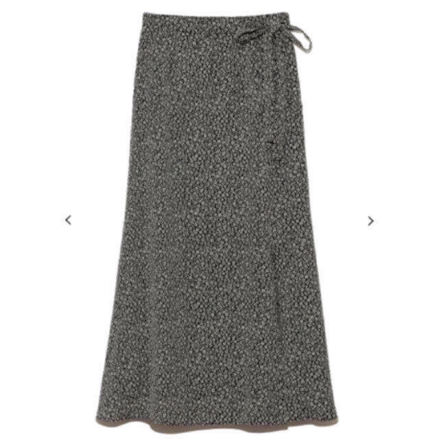 SNIDEL(スナイデル)の新品　スナイデル　プリントラップスカート レディースのスカート(ロングスカート)の商品写真