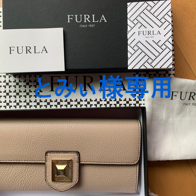 売れ筋がひ贈り物！ Furla - FURLA 長財布(かなりキレイな状態です！) 財布