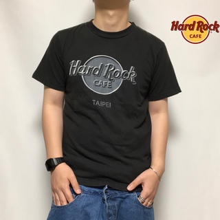 ロックハード(ROCK HARD)のハードロックカフェ　Hard Rook CAFE Tシャツ　黒　古着　メンズ(Tシャツ/カットソー(半袖/袖なし))