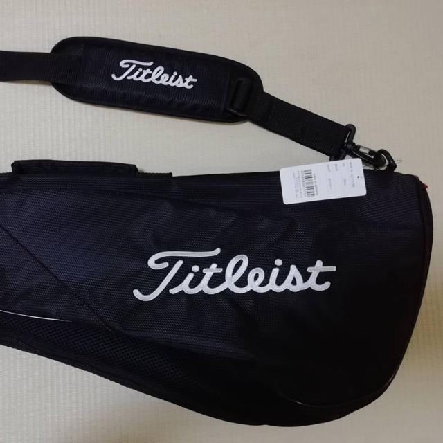 Titleist(タイトリスト)の【未使用】タイトリスト クラブケース ブラック Titleist スポーツ/アウトドアのゴルフ(バッグ)の商品写真