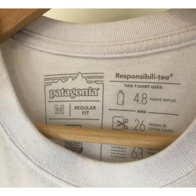 patagonia(パタゴニア)のpatagonia Tシャツ　胸ポケット有り メンズのトップス(Tシャツ/カットソー(半袖/袖なし))の商品写真