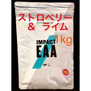 マイプロテイン(MYPROTEIN)のマイプロテイン　インパクトEAA    ストロベリー&ライム味　1kg(アミノ酸)