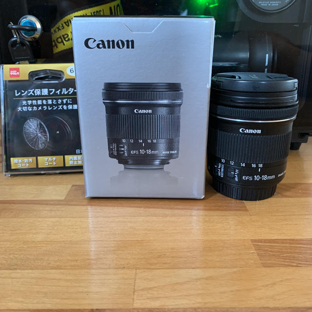 Canon(キヤノン)のCanon EF-S10-18F4.5-5.6 IS STM スマホ/家電/カメラのカメラ(レンズ(ズーム))の商品写真