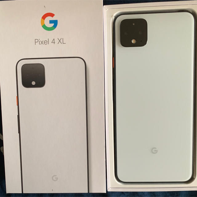 未使用 Pixel 4 XL 128GB Clearly White