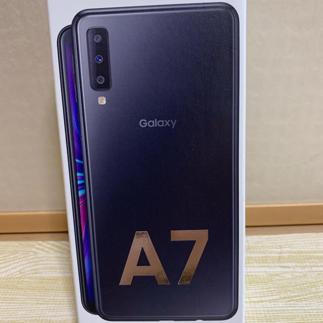 Galaxy(ギャラクシー)のGALAXY A7 新品未開封 スマホ/家電/カメラのスマートフォン/携帯電話(スマートフォン本体)の商品写真