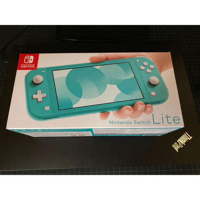 Nintendo Switch(ニンテンドースイッチ)のNintendo switch lite スイッチライト ターコイズ　 エンタメ/ホビーのゲームソフト/ゲーム機本体(携帯用ゲーム機本体)の商品写真