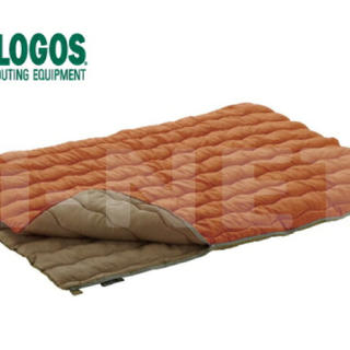 ロゴス(LOGOS)のLOGOS 寝袋シェラフ　色違い2枚セット(寝袋/寝具)