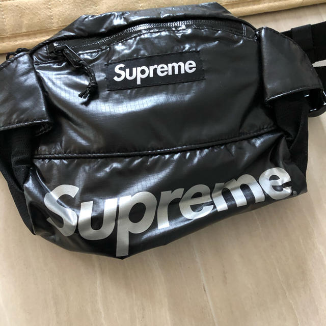 Supreme 2019fw waist bag 黒