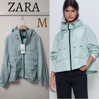 ザラ(ZARA)の今季 ZARA ザラ 撥水加工 マウンテンパーカー ジャンパー トップス(ナイロンジャケット)