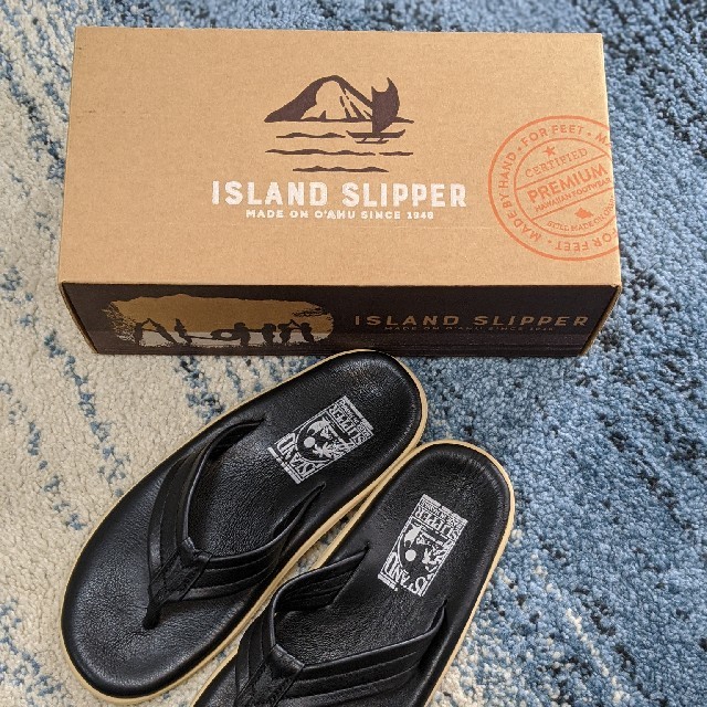 island slipper pt 202 us6 24.0cm leather