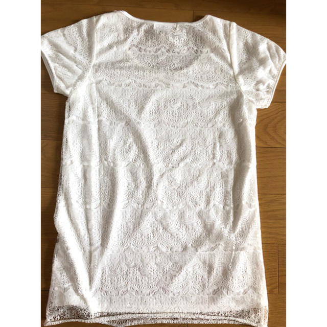 NATURAL BEAUTY BASIC(ナチュラルビューティーベーシック)のナチュラルビューティーベーシックレーストップス レディースのトップス(Tシャツ(半袖/袖なし))の商品写真