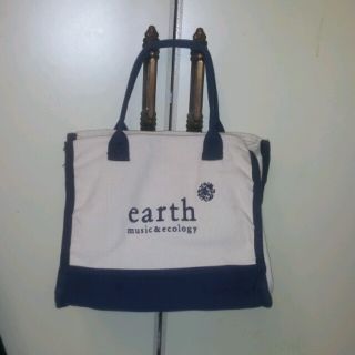 アースミュージックアンドエコロジー(earth music & ecology)のearth ミニトートバッグ(トートバッグ)