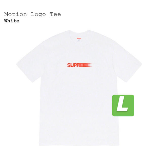 Lサイズ　Supreme Motion Logo Tee