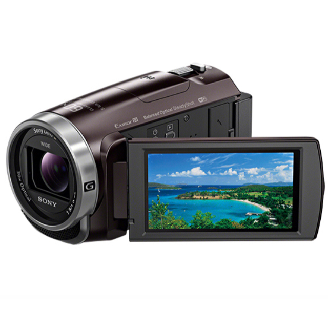 SONY(ソニー)のSONYハンディカム　HDR-CX675 予備バッテリー、収納ケース付き　 スマホ/家電/カメラのカメラ(ビデオカメラ)の商品写真
