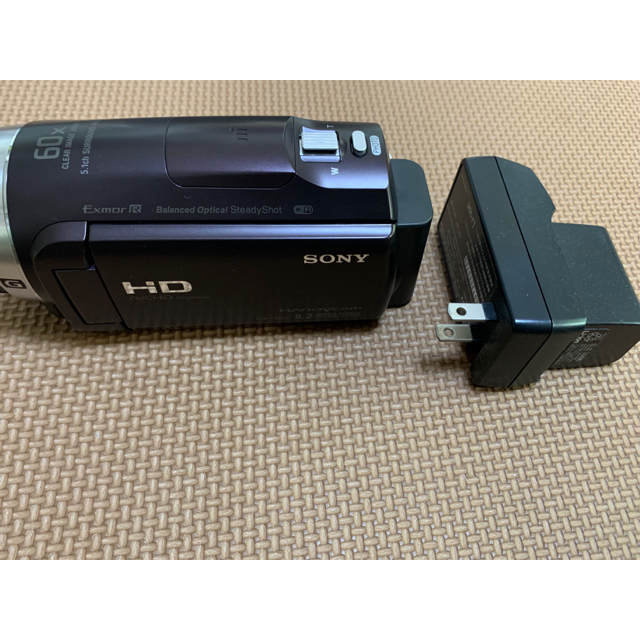 SONY(ソニー)のSONYハンディカム　HDR-CX675 予備バッテリー、収納ケース付き　 スマホ/家電/カメラのカメラ(ビデオカメラ)の商品写真
