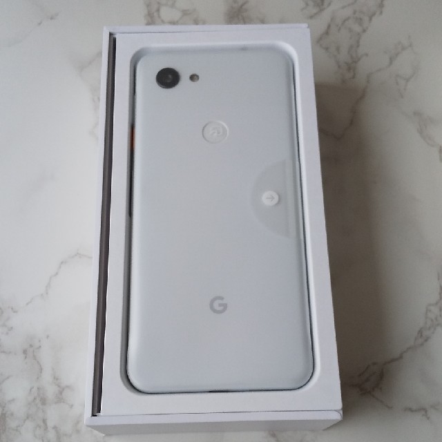 Google pixel 3a64GB 新品 即日発送 Clearly Whie 1