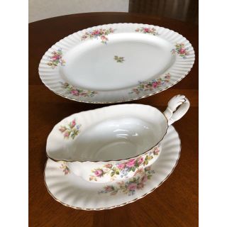 ロイヤルアルバート(ROYAL ALBERT)の【専用】ロイヤルアルバート★モスローズ★パーティセット(食器)