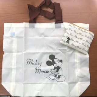 ディズニー(Disney)のエコバッグ　ミッキーマウス(エコバッグ)