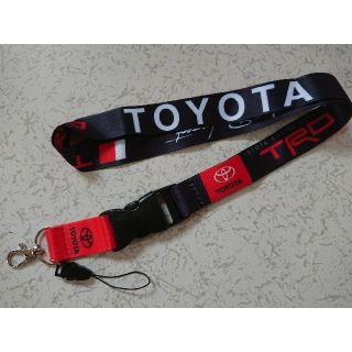 トヨタ(トヨタ)のTRD ネックストラップ TOYOTA(ネックストラップ)