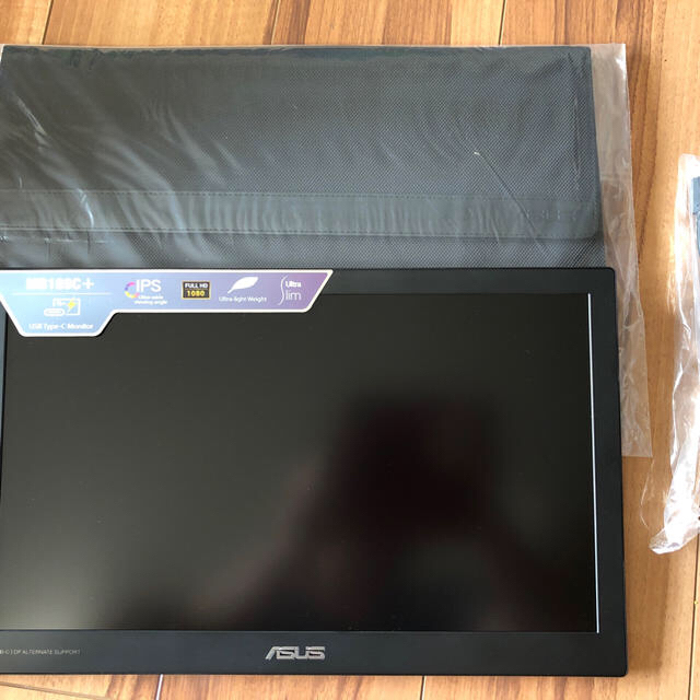 【未使用・送料込】 ASUS 15.6型ワイドモバイルディスプレイ MB169C