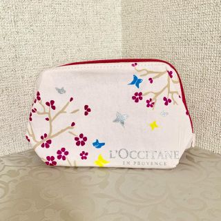 ロクシタン(L'OCCITANE)の【新品 未使用】ロクシタン 花柄コットンポーチ(ポーチ)