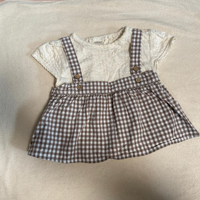 petit main(プティマイン)のテータテート 95 キッズ/ベビー/マタニティのキッズ服女の子用(90cm~)(Tシャツ/カットソー)の商品写真