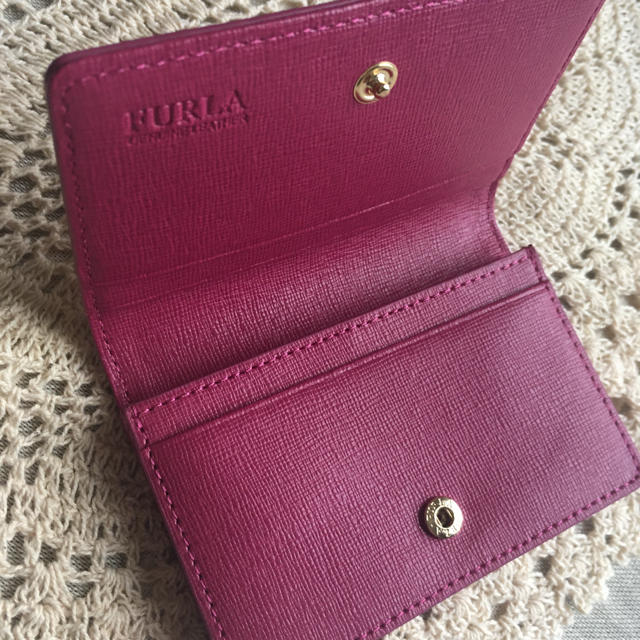 ⚫︎新品　箱付き⚫︎FURLA フルラ カードケース　名刺入れ