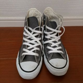 コンバース(CONVERSE)のＣＯＮＶＥＲＳＥ　グレー　ハイカット24*5(スニーカー)